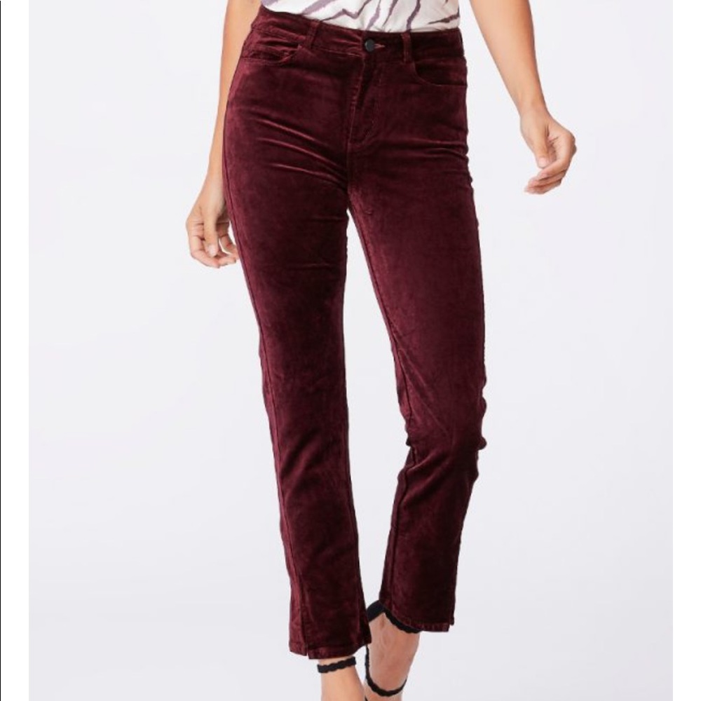 Paige Demin Velour Jean